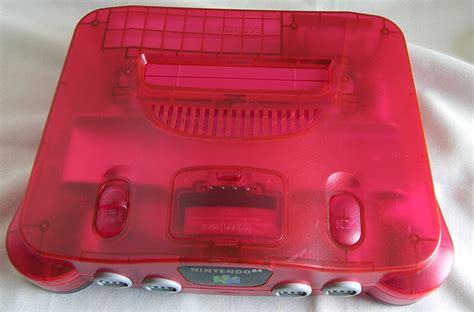 Watermelon Atomic Red Nintendo 64 Complete System