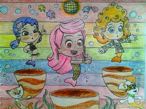 Bubble Guppies Molly Deema And Oona By Ladyelvis On