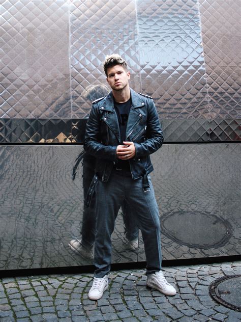 A denim jacket is evergreen. BLK DNM Leather Jacket - Class with Edge | Meanwhile in ...