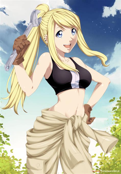 Winry Commissioned By Me And Beautifully Made By Stayaliveplz