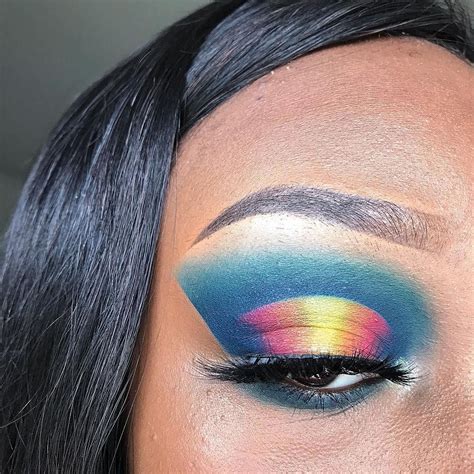 Multi Colored Eyes Tropical Vibes Eye Shadow Spectrum Beauty Tips Skin Care Gorgeous