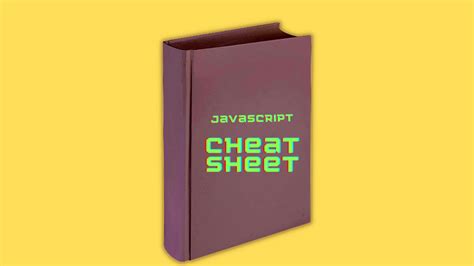 Ultimate JavaScript Cheat Sheet
