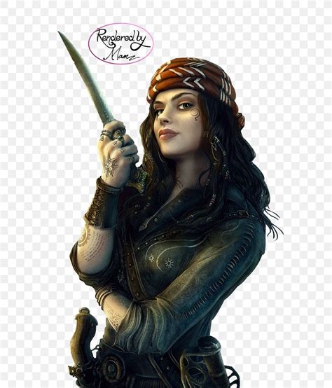 Piracy Woman Pathfinder Roleplaying Game Art Female PNG 640x959px
