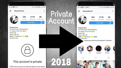 Due to privacy norms, instagram offers two different kinds of accounts. How to view Instagram Private Account Photos - English Re ...