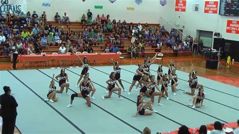 09072013 Poquoson Competition Cheer Tabb 3rd Place Youtube