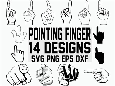 Hands Svg Fingers Svg Hands Clipart Hands Files For Cricut Etsy The