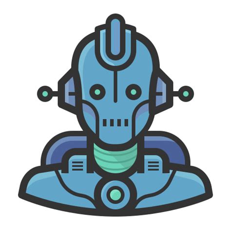 Robot Avatar Icônes Avatars Et Emoticônes