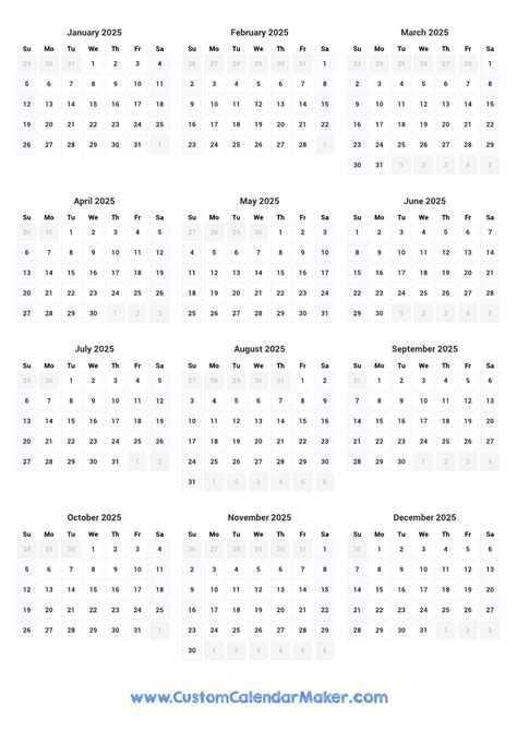 2024 2025 Calendar At A Glance Printable Worksheets Cassey Linell
