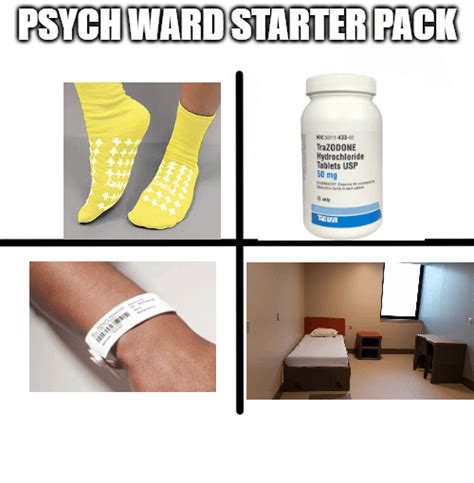 Psych Ward Starter Pack Rstarterpacks