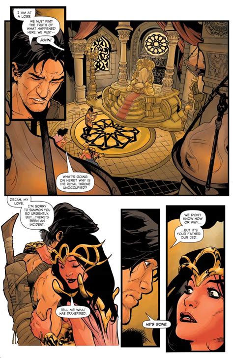 Comic Book Review Dejah Thoris 1 Bounding Into Comics