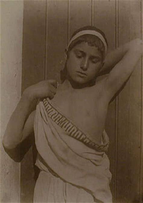 Sicilian Youth In Toga Cloth Von Baron Wilhelm Von Gloeden Auf Artnet