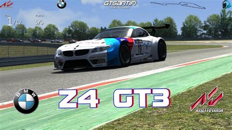 Assetto Corsa BMW Z4 GT3 Nurburgring GP Race Replay YouTube