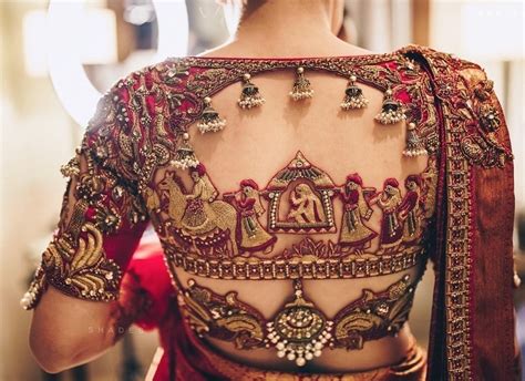 40 Blouse Back Neck Designs You Have To Check Out This Indian Wedding Season Bridal Wear