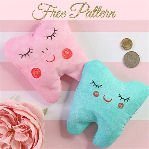 39 Tooth Fairy Pillow Free Sewing Pattern Alannahdannaka