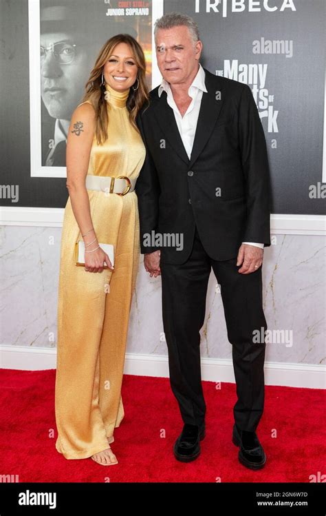 Jacy Nittolo And Ray Liotta Attend Premiere Of The Many Saints Of