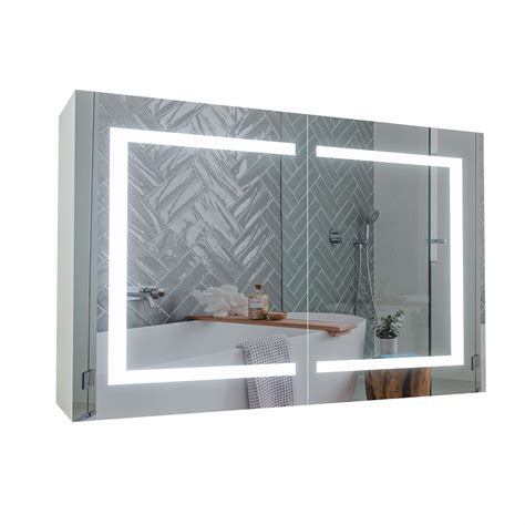 Buy Mirplus 36 X 24 Inch Medicine Cabinet With Mirror Lights Surface