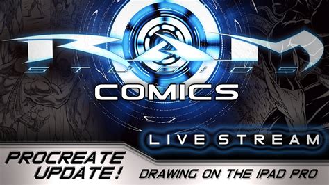 Procreate New Features Livestream Ram Studios Comics Youtube