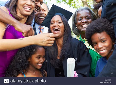African American Graduation High Resolution Stock Photography And