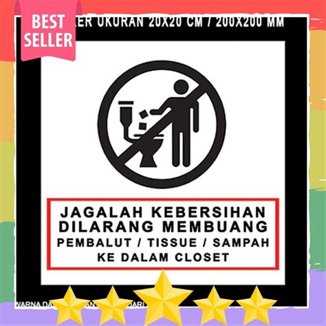 30 Ide Poster Jagalah Kebersihan Toilet Frogletka