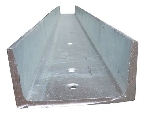Hot Dipped Galvanised Steel C Channel 100 X 50 X 2700mm Pfc Suits 2m
