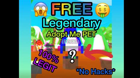 How To Get A Free Legendary Pet In Adopt Me 100 Legit No Hacks