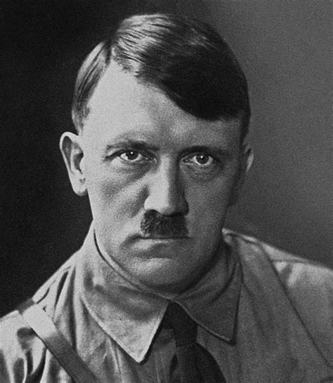Portrait Of Adolf Hitler German Wartime Leader New Scan From Th