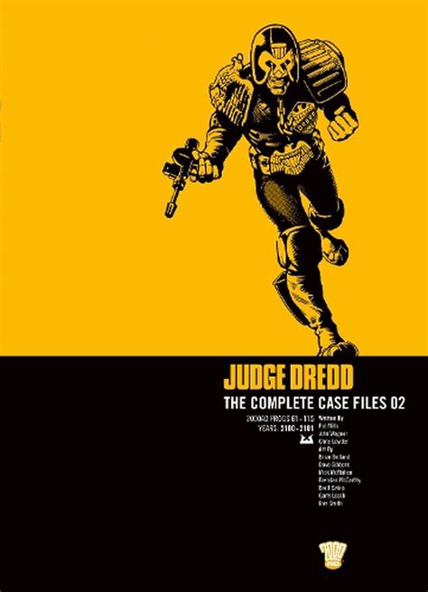 Judge Dredd Comp Case File 2 By John Wagner English Paperback Book Free Shippi 9781904265832
