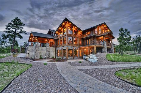 Charming 'antique' village in maine for sale for $5.5m. Exquisite Log Home in Colorado Springs CO | Colorado ...
