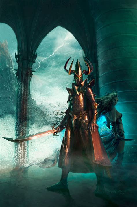 Dark Elf Malekith Warhammer Fb Fantasy Battle Fantasy Races Sci Fi Fantasy Fantasy World