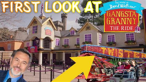 First Look At Gangsta Granny The Ride Alton Towers David Walliams World 2021 Behind The