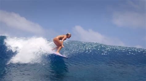 Felicity Palmateer Naked Surfing The Cairns Post