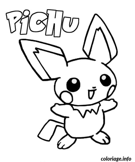 Hier gibt es immer die schönsten bilder zum ausmalen. pokemon ausmalbilder pichu - MalVor