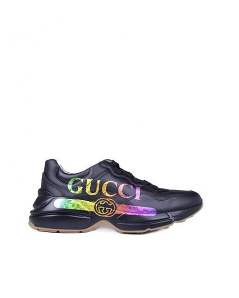 Gucci Rhyton Sneaker In Black For Men Lyst