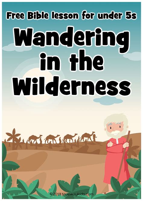 Wandering In The Wilderness Free Bible Lesson For Kids Artofit