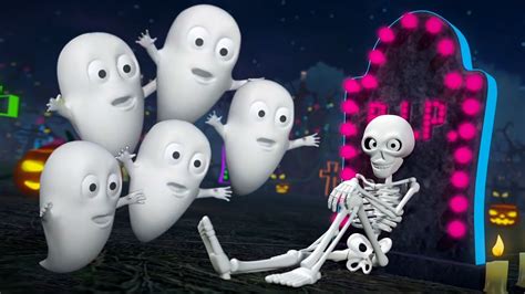Five Little Ghosts Spooky Nursery Rhyme And Halloween Sing Along Song
