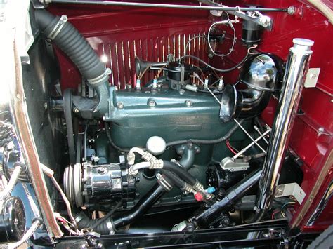 1929 Ford Model A Town Sedan Engine This Well Appointed T Flickr