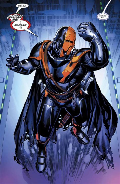 Dc Comics Universe And Deathstroke 48 Spoilers And Review Slade Wilson Rises From The Dead As Two