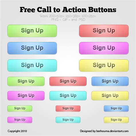 30 Call To Action Button Templates To Download Laptrinhx