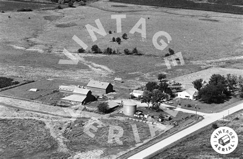 Vintage Aerial Iowa Montgomery County 1980 25 Xmo 36
