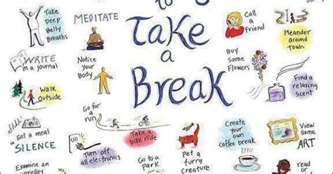 50 Ways To Take A Breakrest And Relaxation Are Such Very Important
