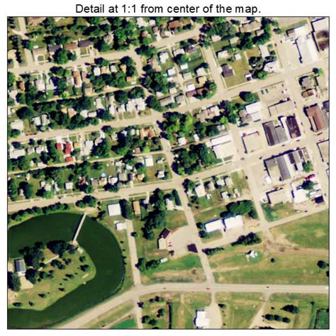 Aerial Photography Map Of Mayville Nd North Dakota