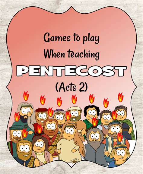 Pentecost Acts 2 Games Jesus Without Language School Games For