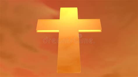 Christian Cross Stock Illustration Illustration Of Orange 81215908