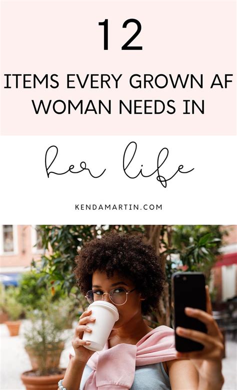 12 Things Every Woman Should Own Women Women Essentials Every Woman
