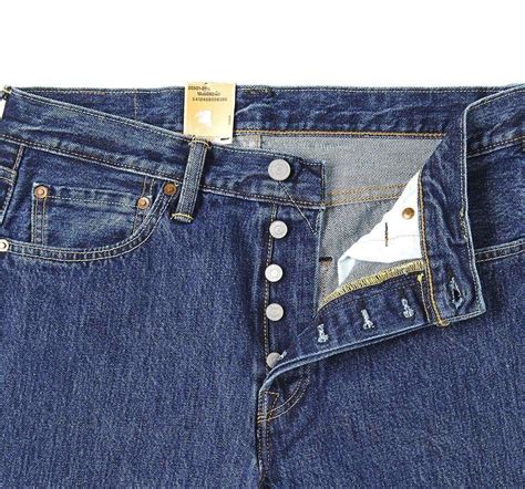 Levis 501 Original Fit Classic Straight Leg Button Fly Jeans Ebay