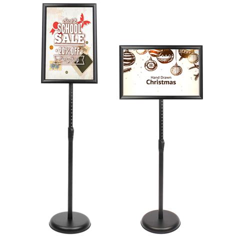 Displaysworker Sign Stand Sign Holder Floor Stand With Heavy Duty