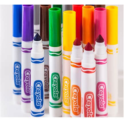 Broad Line Markers Classic Colors 10 Count Crayola