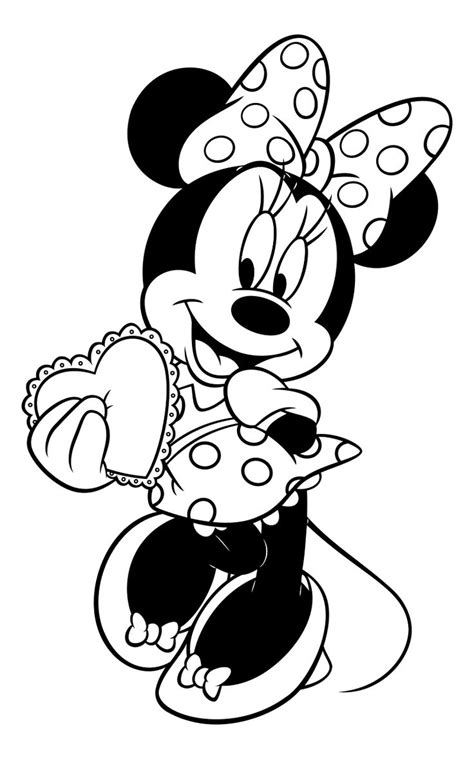 Minnie Bowtique Coloring Page Coloring Pages