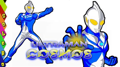 Menggambar Ultraman Cosmos Ultraman Series Youtube