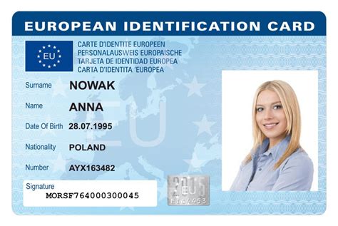 Ohio id cards are valid for four years or eight years and there is no minimum age for obtaining one. European ID CARD - Dokumencik